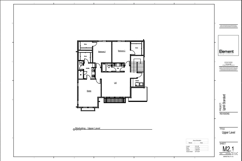 View of room layout