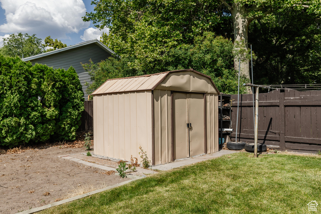 View of shed