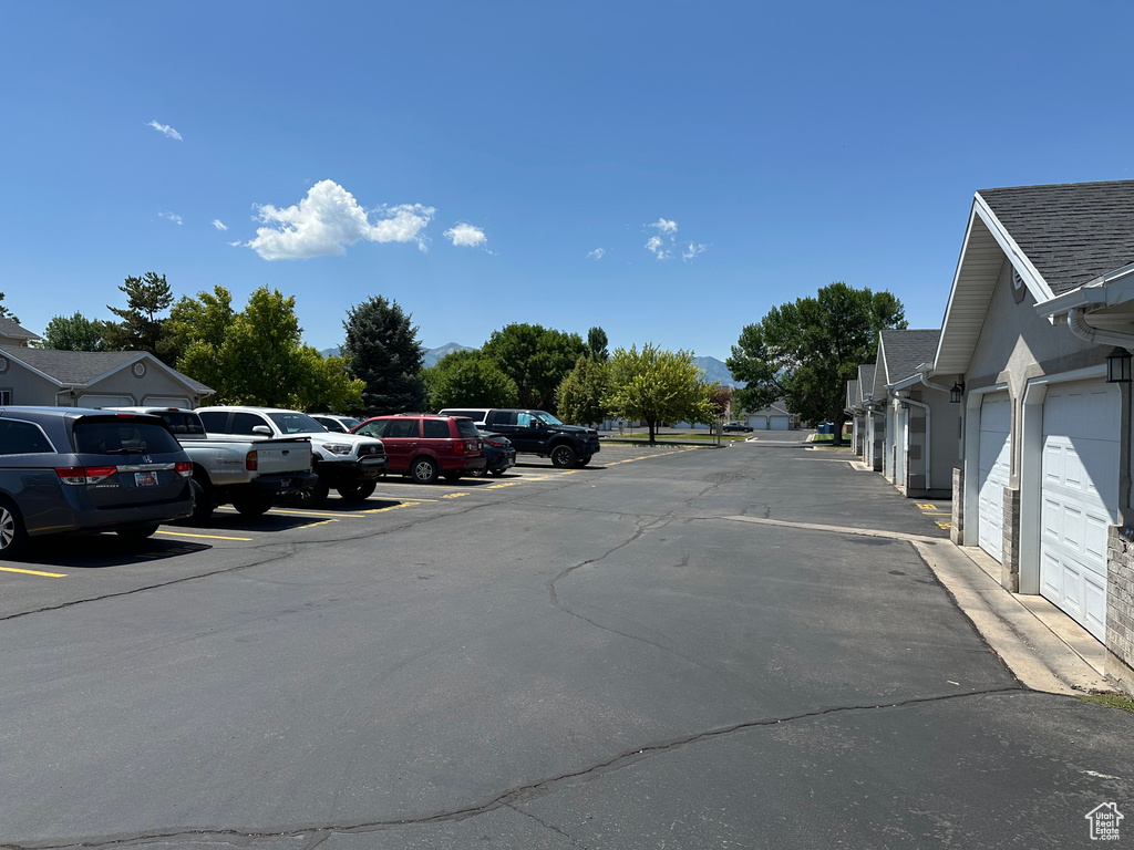 View of asphalt road