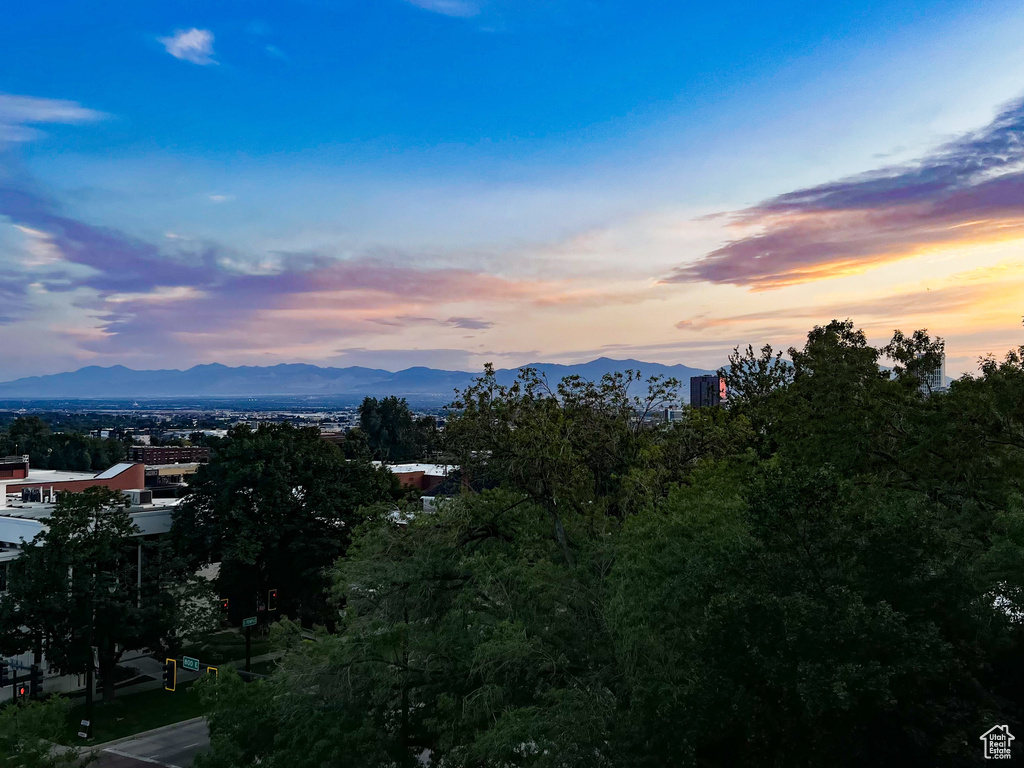 View of mountain backdrop