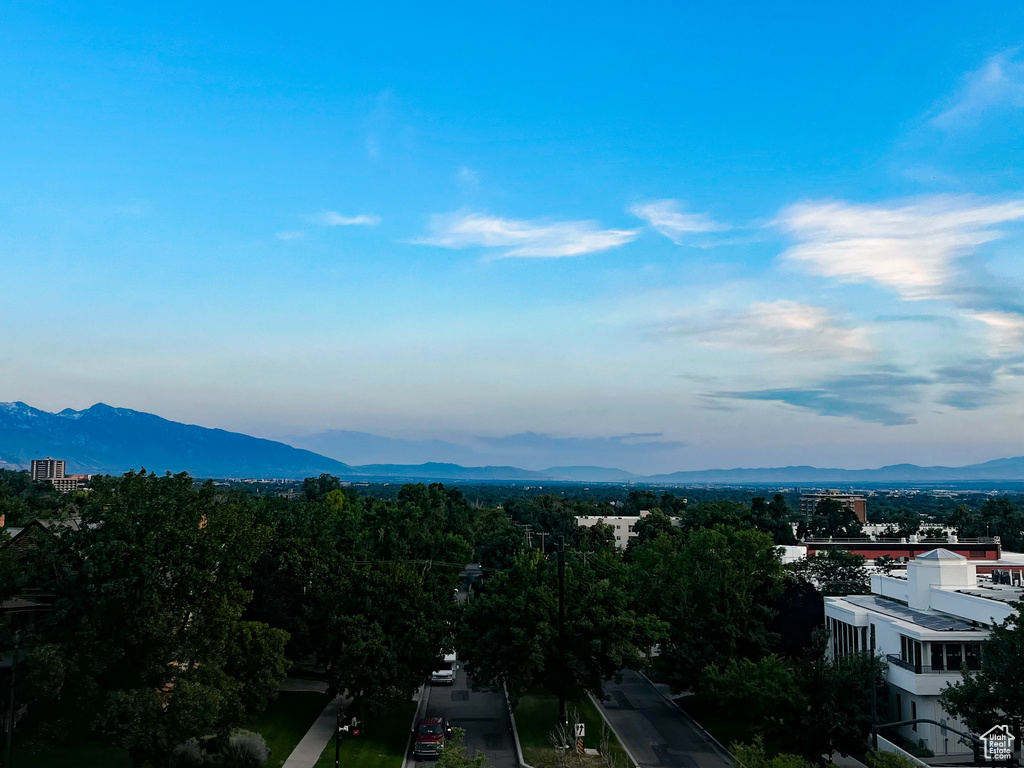 View of mountain backdrop