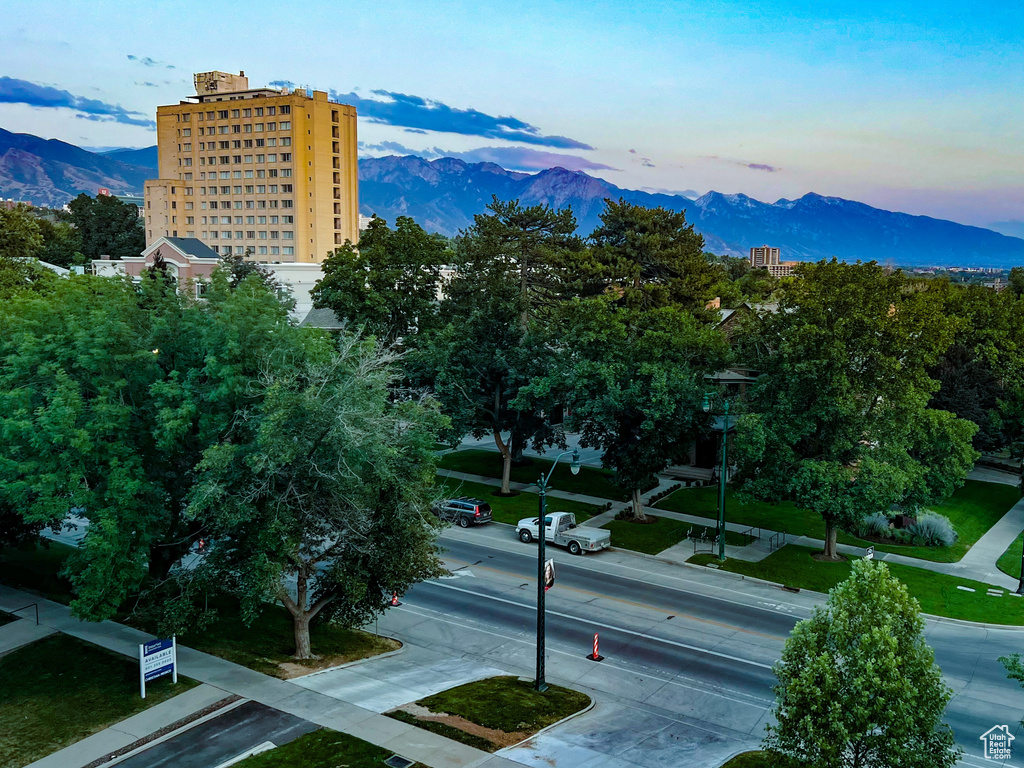View of mountain backdrop