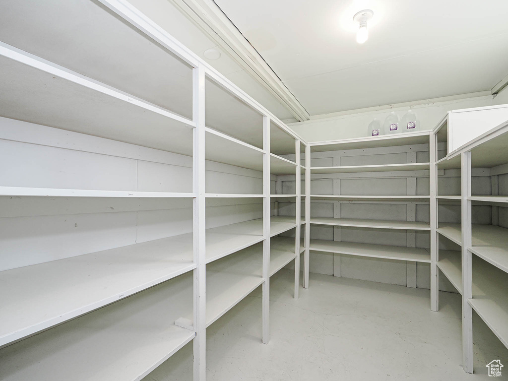 View of storage area