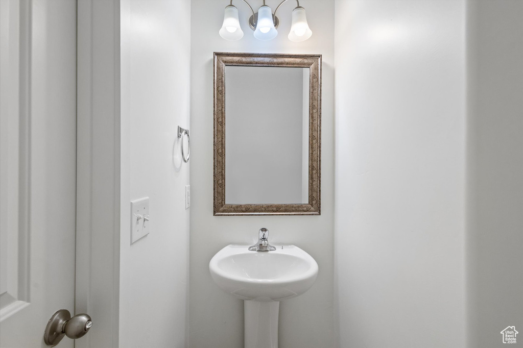 View of bathroom