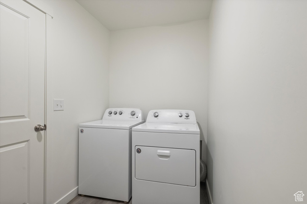 Laundry area with washer and dryer