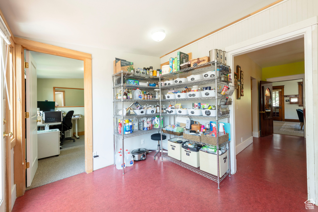 View of pantry