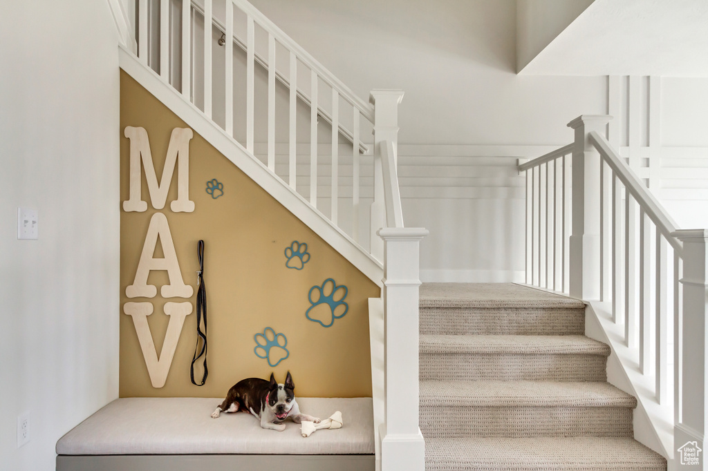 View of staircase