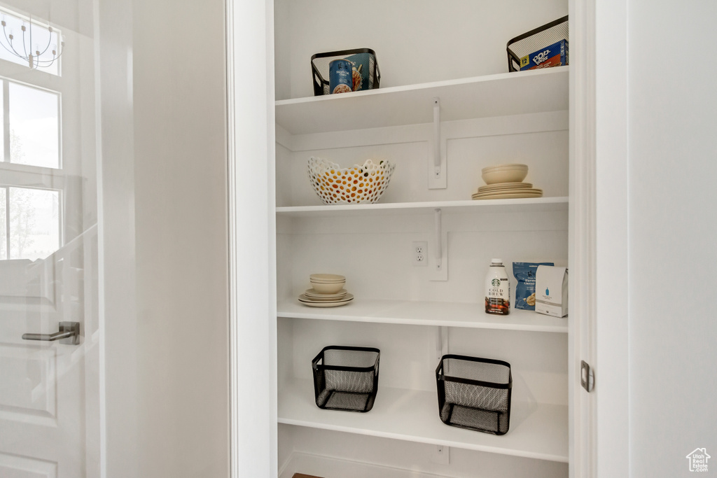 View of pantry
