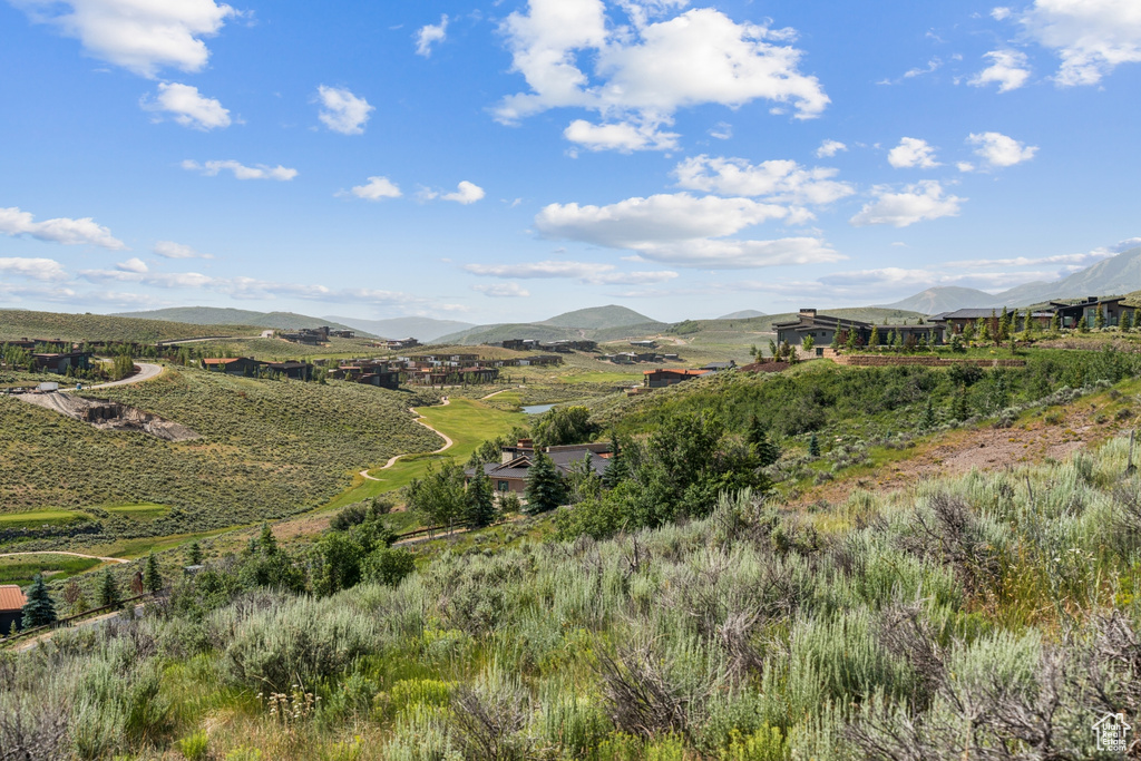 View of mountain backdrop