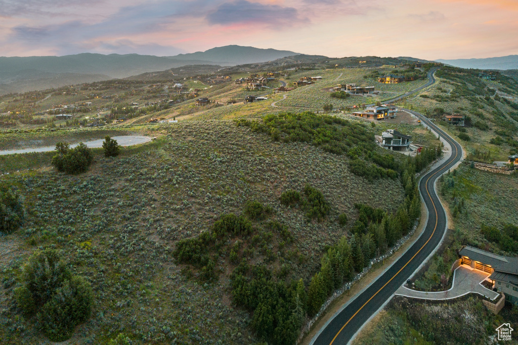 View of property location featuring a mountain backdrop