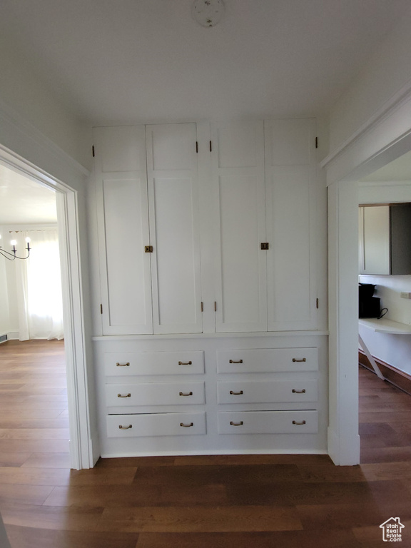View of closet