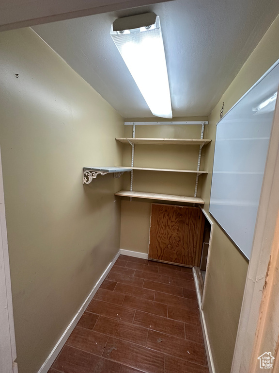 View of storage room