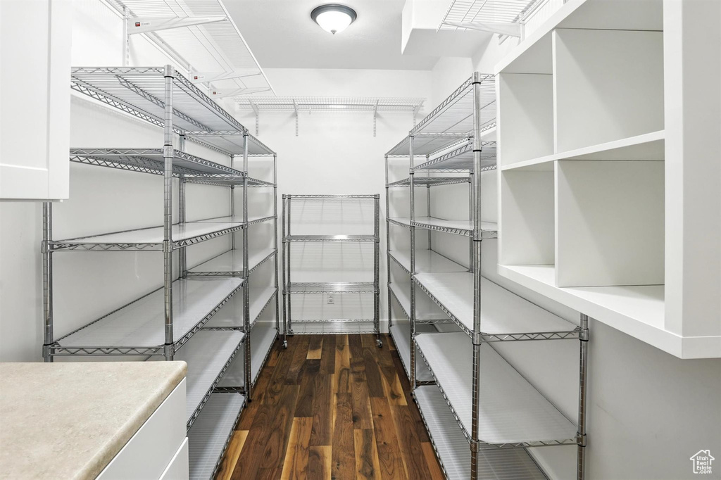 View of storage area