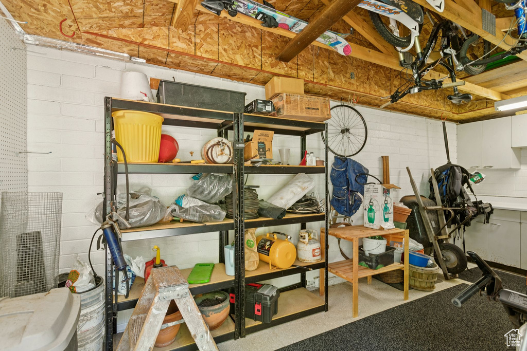 View of storage