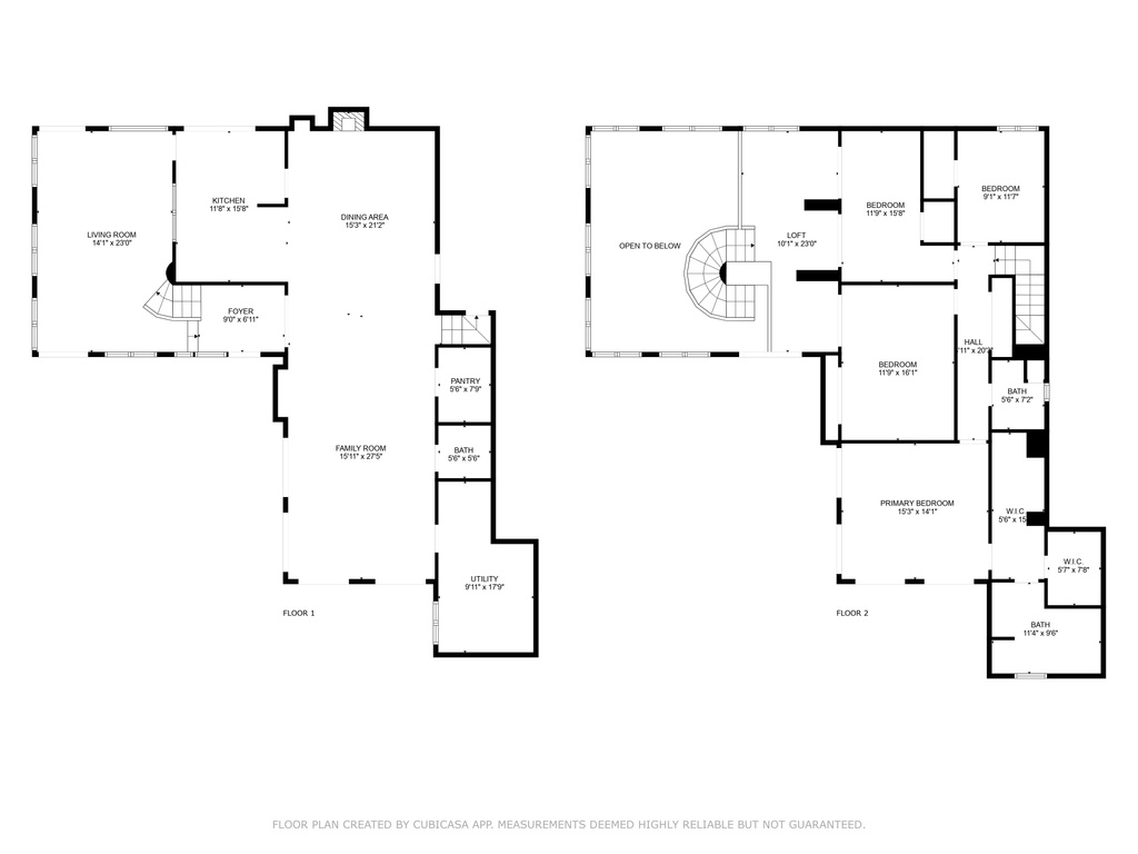View of room layout