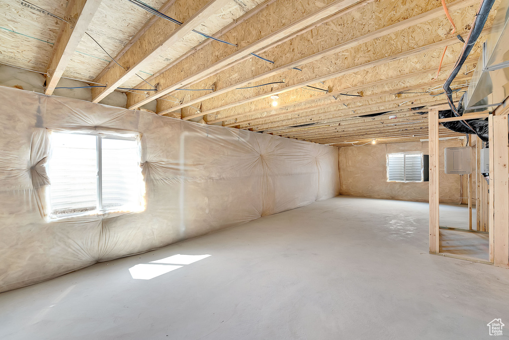 View of basement
