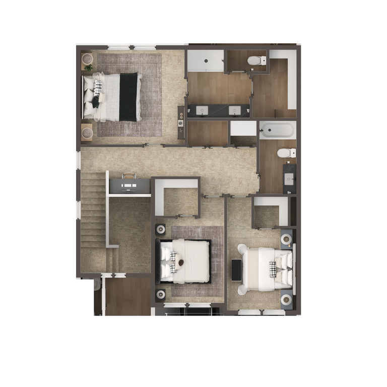 View of room layout