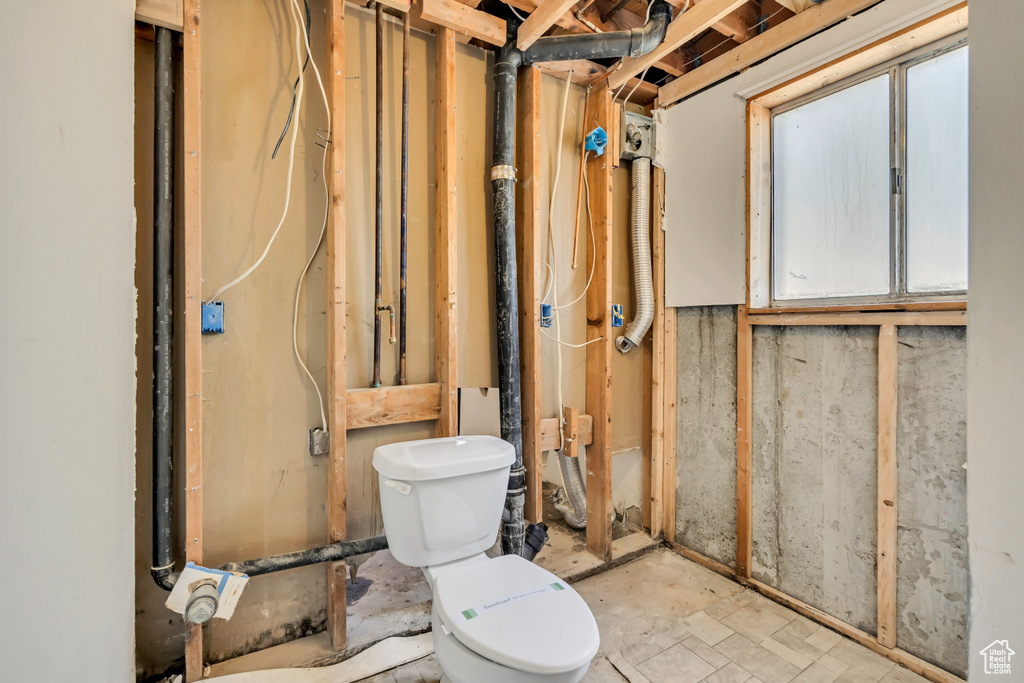 Bathroom with toilet