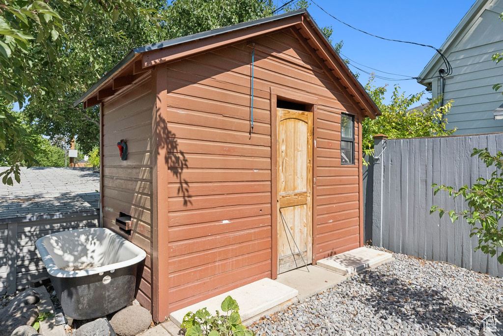 View of shed