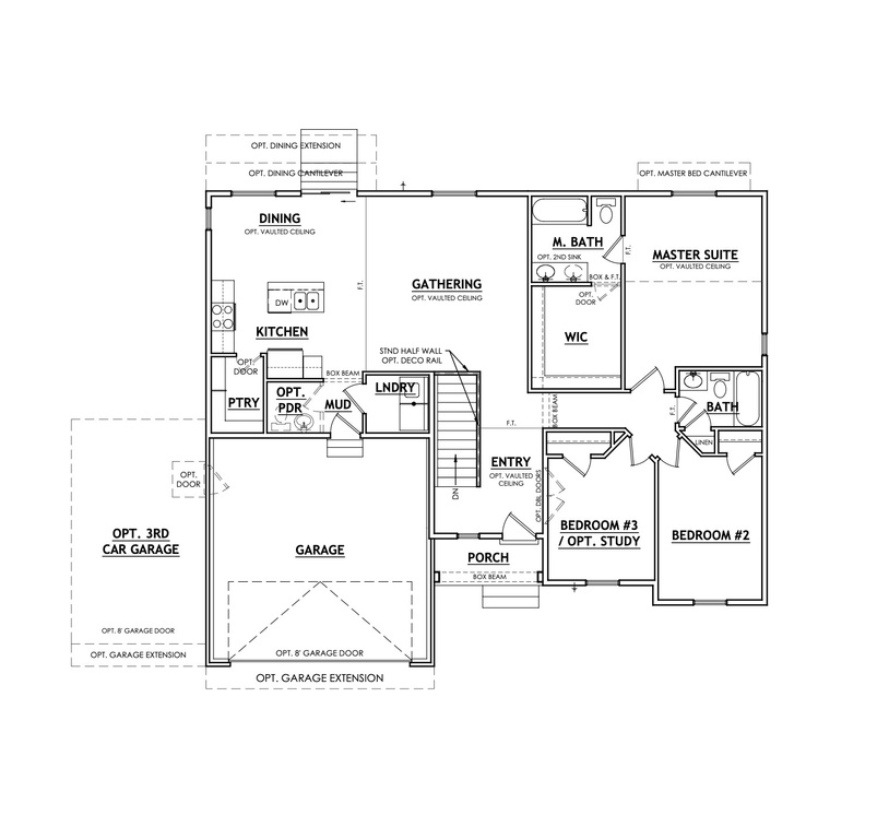 View of room layout
