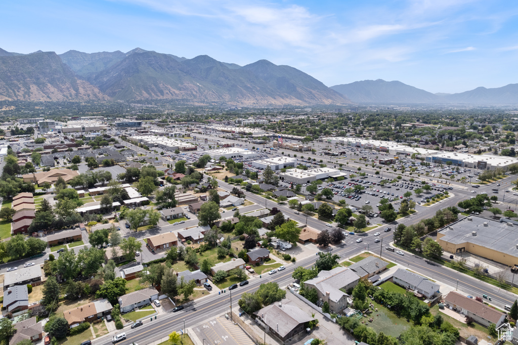 Drone / aerial view of mountains