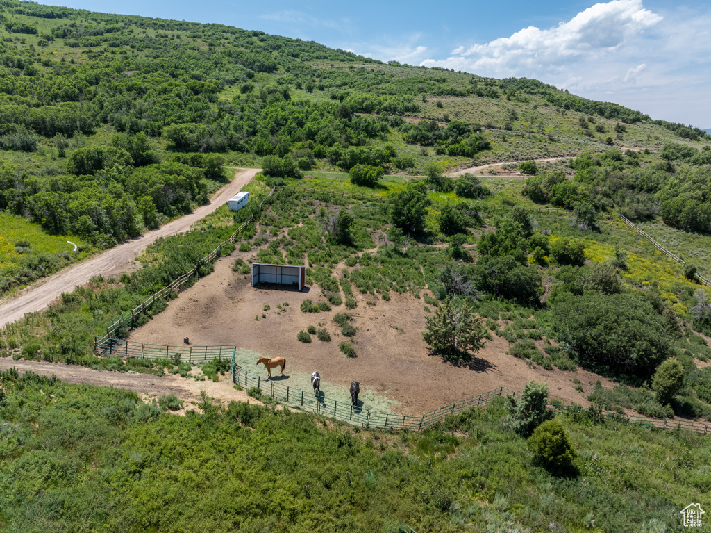 View of rural area with a forest