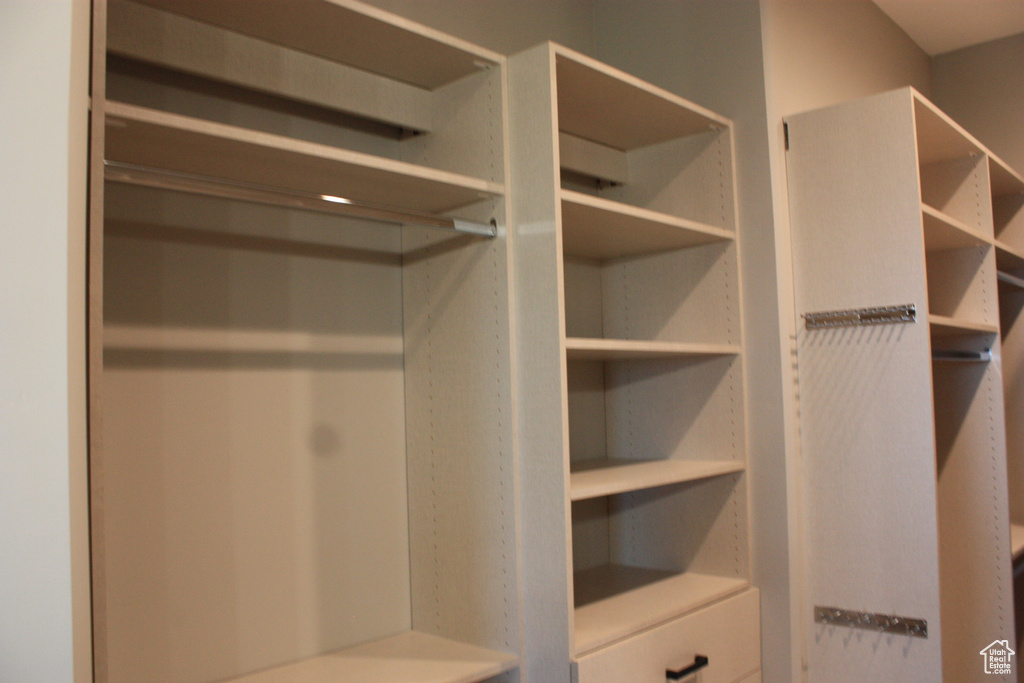 View of closet