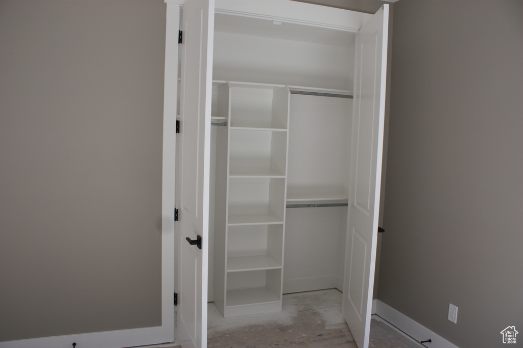 View of closet