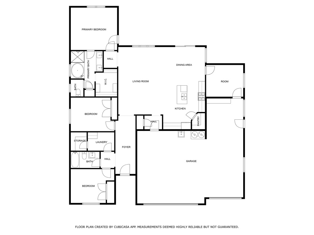 View of floor plan / room layout