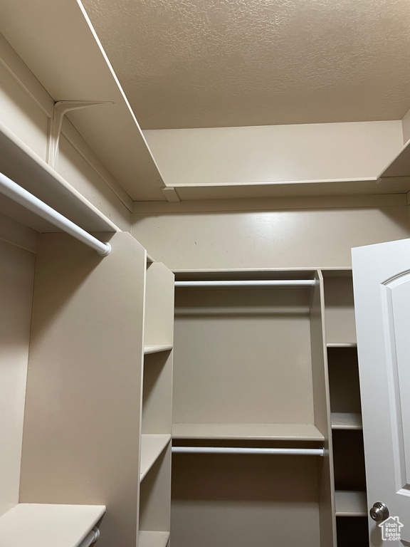 View of spacious closet