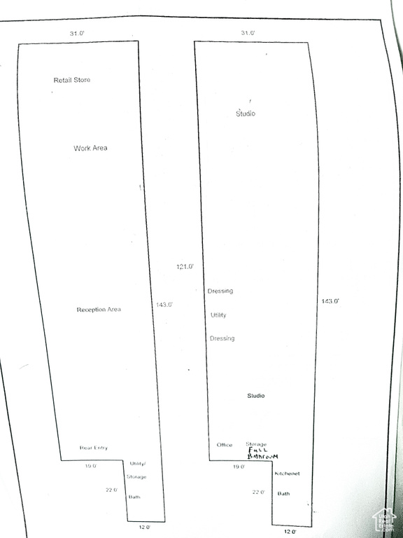 View of property floor plan