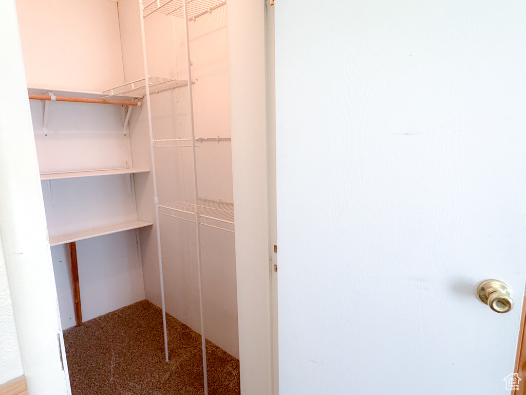View of spacious closet