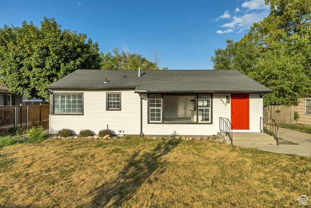 View of ranch-style home