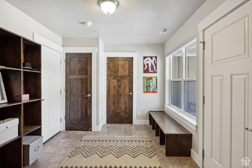 Mudroom with baseboards