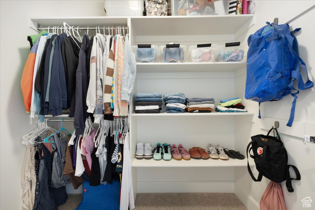 View of closet