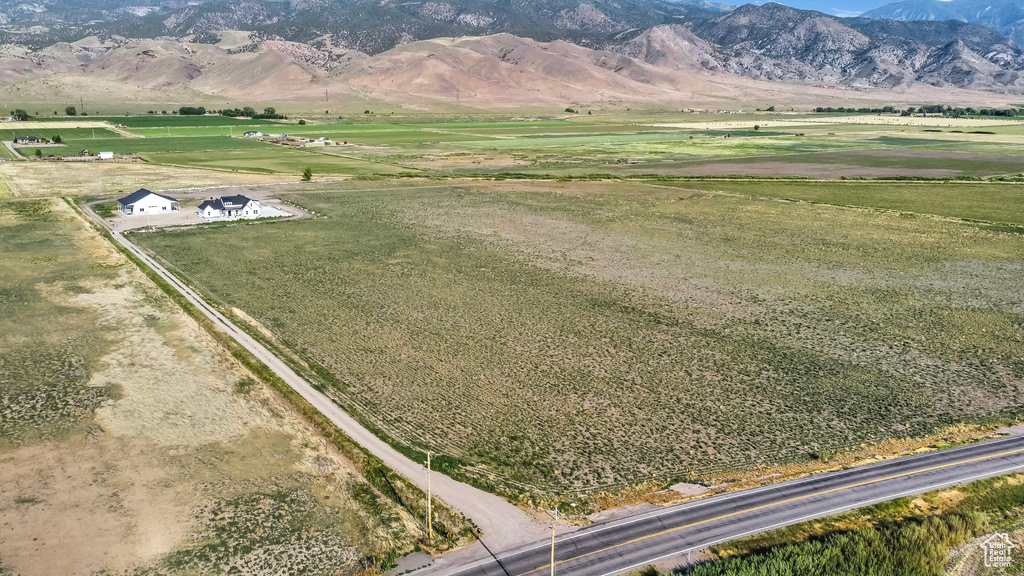 Mountain view featuring rural landscape