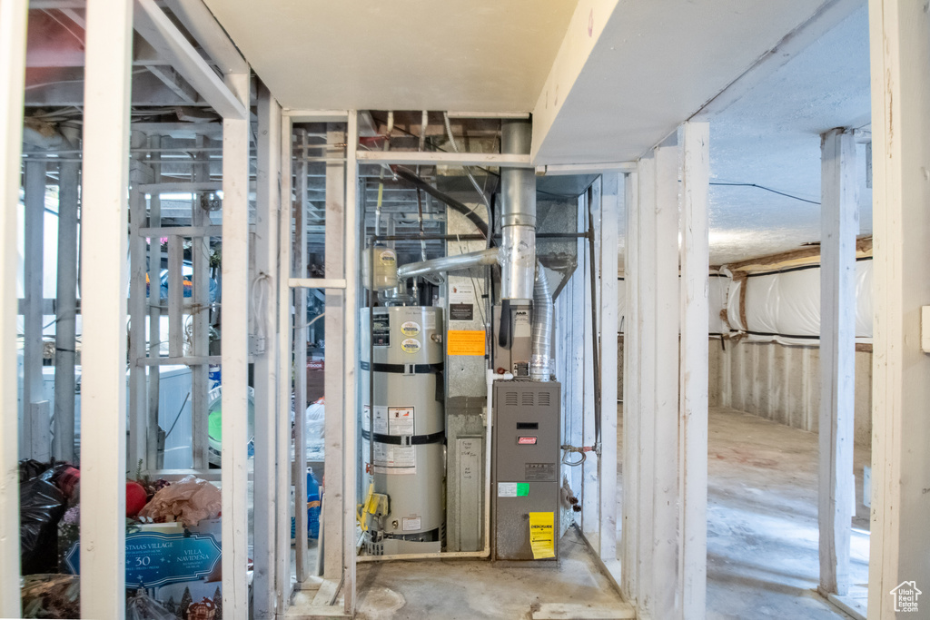 Utilities featuring secured water heater