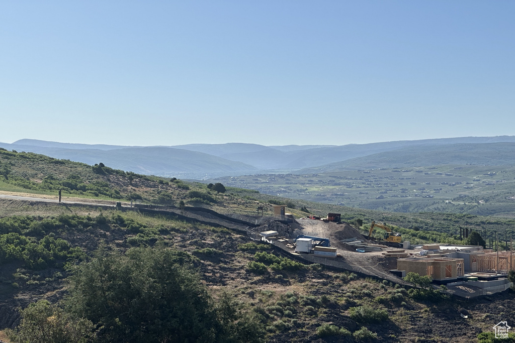 View of mountain backdrop