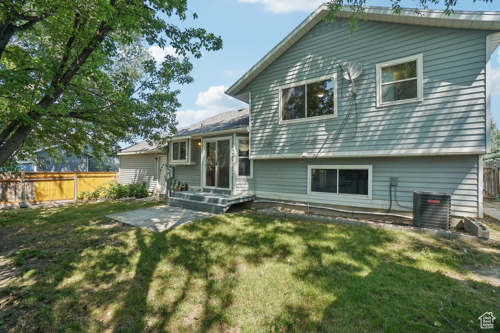 Back of house featuring a patio