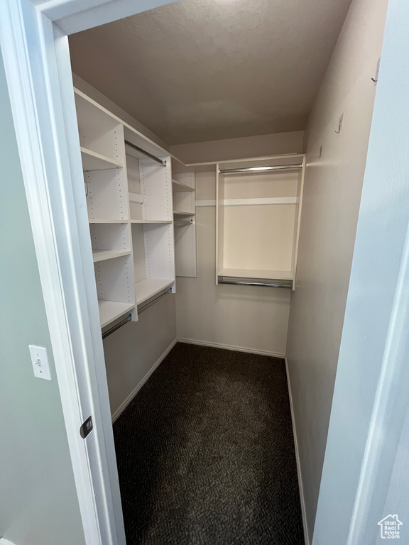 View of spacious closet