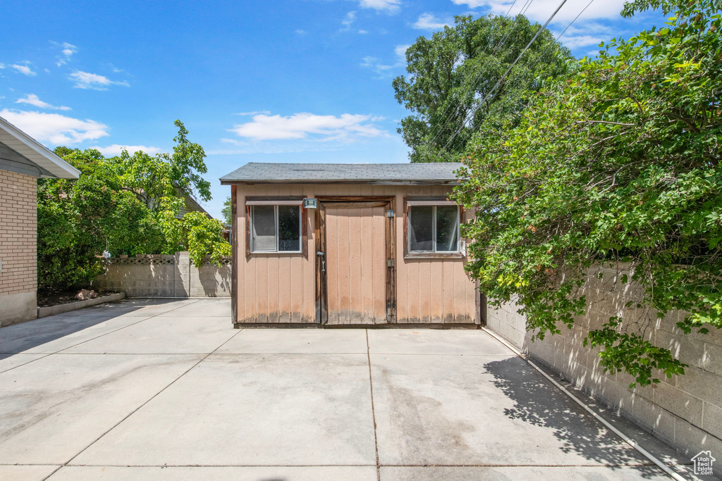 View of shed