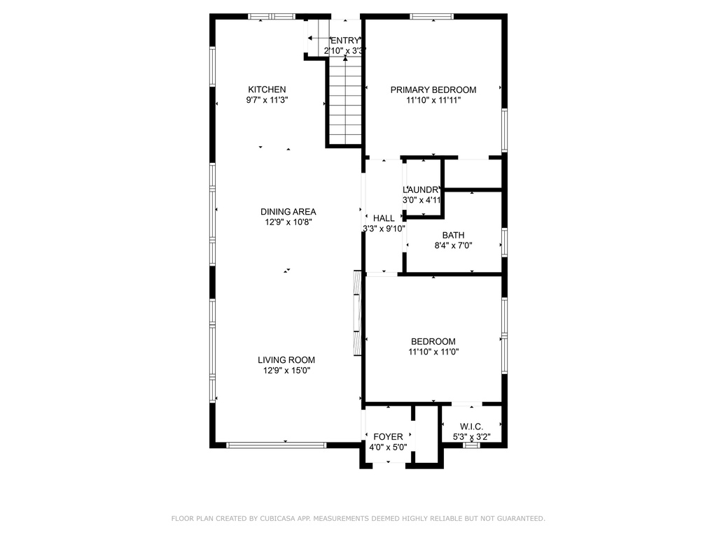View of home floor plan