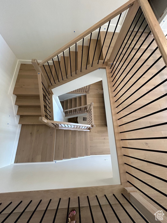 View of stairs