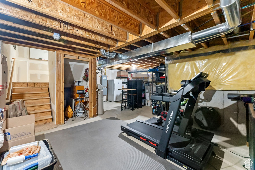 View of exercise area