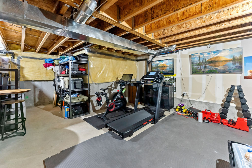 View of exercise room