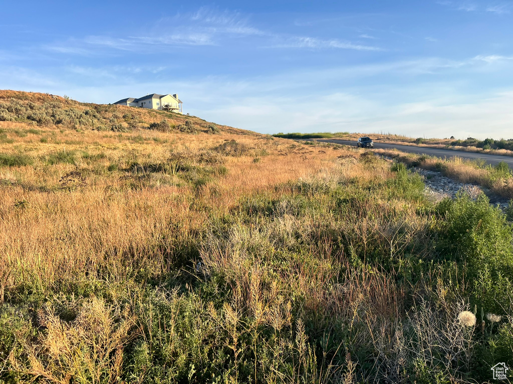 View of mountain background