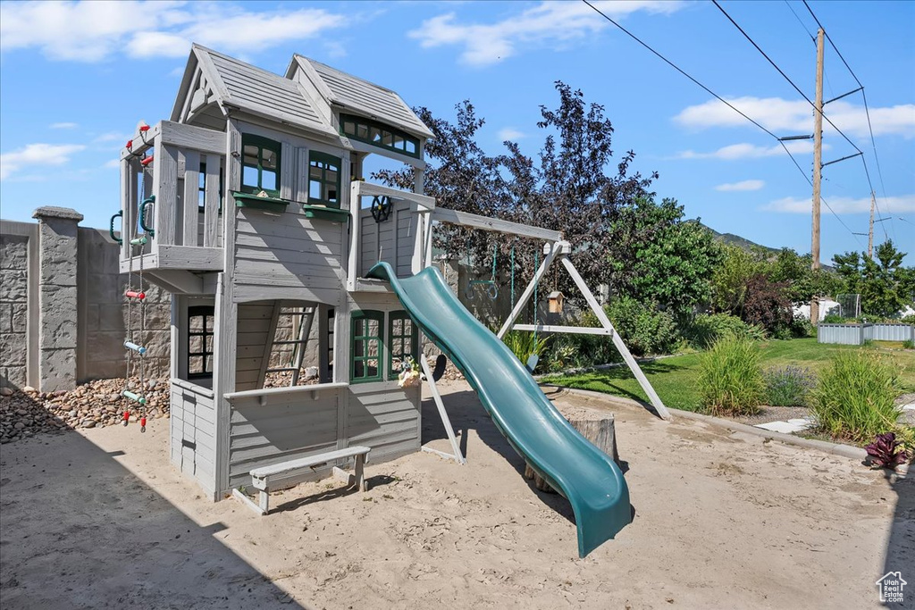 View of playground