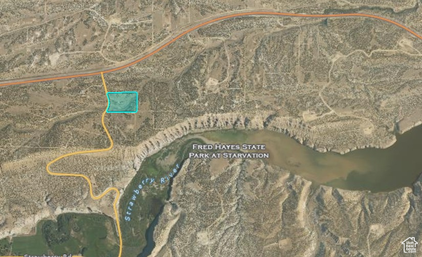 Map of property location featuring property boundaries highlighted