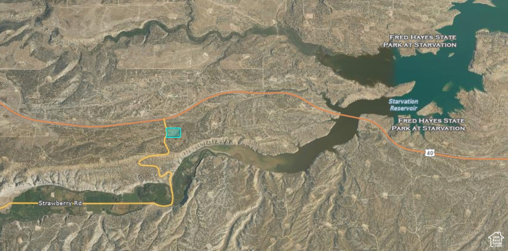 Aerial view of property\'s location