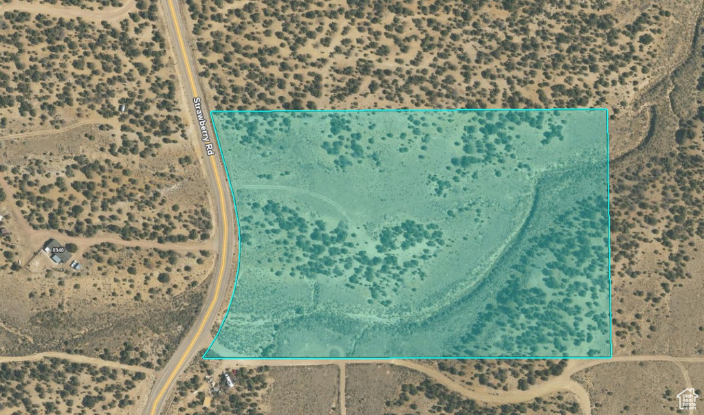 Map / location with property boundaries highlighted